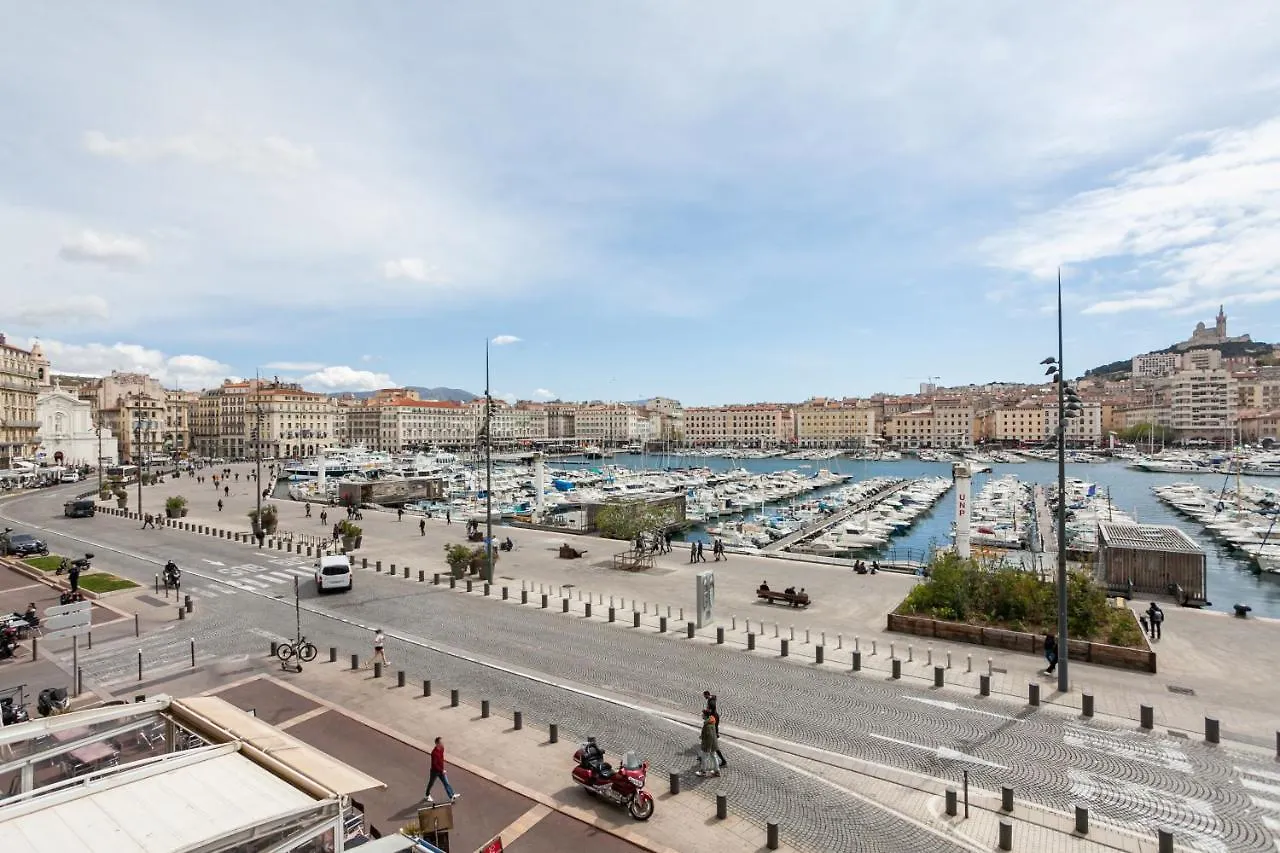 Apartment Premiere Ligne - Bel Appartement En 1Ere Ligne Du Vieux E Marseille